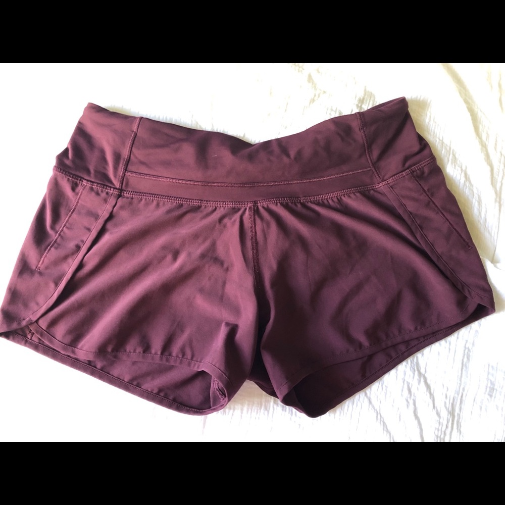 Lululemon Speed Shorts Size 6